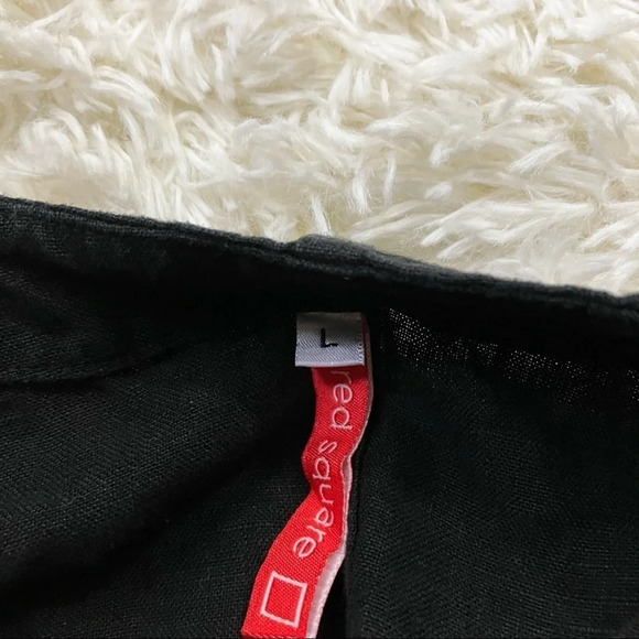 Babette SF Black Linen Zip Jacket - Picture 4 of 7